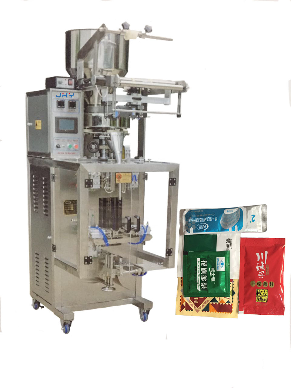 供應(yīng)四川成都珺浩躍咖啡條粉末包裝機(jī)葛根粉包裝機(jī)花粉包裝機(jī)辣椒粉包裝機(jī) 四川成都珺浩躍咖啡條粉末包裝機(jī)