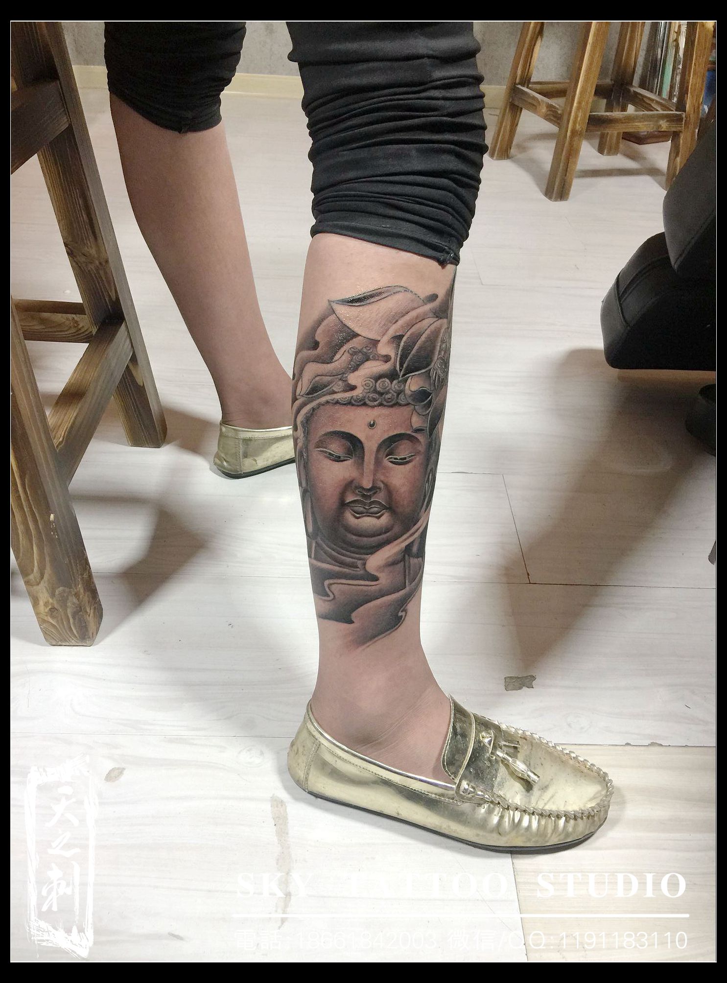 佛紋身 花臂紋身 青島紋身