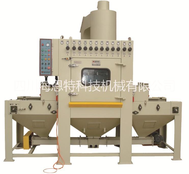 剎車片自動噴砂機 海恩特剎車片自動噴砂機 供應(yīng)剎車片自動噴砂機