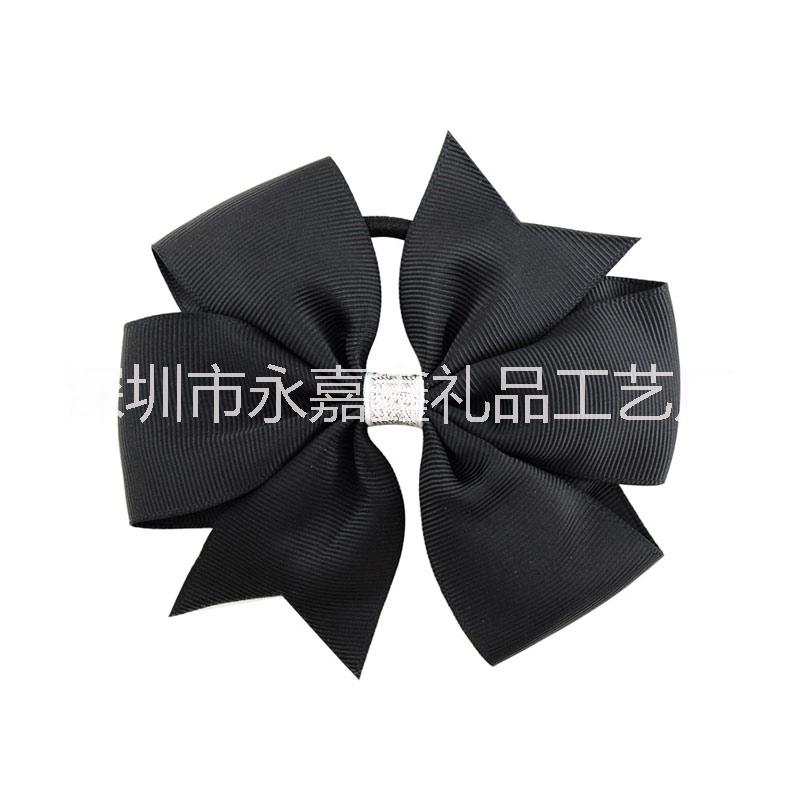 發(fā)圈韓國頭飾扎頭發(fā)頭繩布藝發(fā)繩森女系蝴蝶結(jié)橡皮筋頭花飾品螺紋帶手工蝴蝶結(jié)絲帶蝴蝶結(jié)頭繩