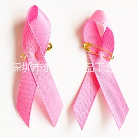粉紅絲帶 胸針 徽章 胸牌 標(biāo)牌 胸花 領(lǐng)扣 別針 活動(dòng) 標(biāo)志 logo 迷你蝴蝶結(jié) 手工絲帶胸花 蝴蝶結(jié)胸花