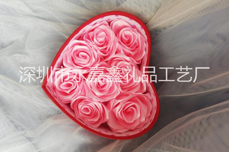 手工玫瑰花伴手禮絲帶玫瑰花頭飾頭花DIY配件配飾玫瑰花束材料包緞帶玫瑰花