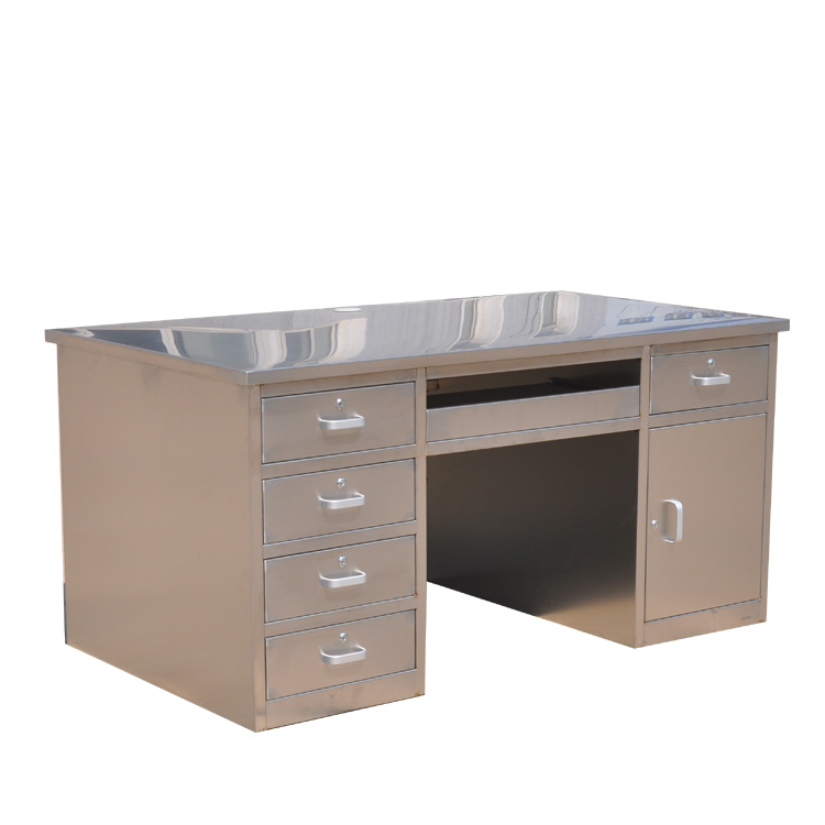 不銹鋼工作臺辦公桌桌面如何擺放