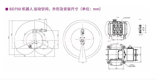 ADTECH眾為興SD700六自由度工業(yè)機器人 六軸工業(yè)機器人