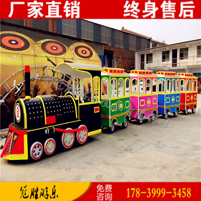 新款大型景區(qū)復(fù)古仿古觀光車戶外電動(dòng)游覽車兒童廣場(chǎng)無(wú)軌小火車游樂(lè)設(shè)備廠家 復(fù)古無(wú)軌小火車 景區(qū)觀光車