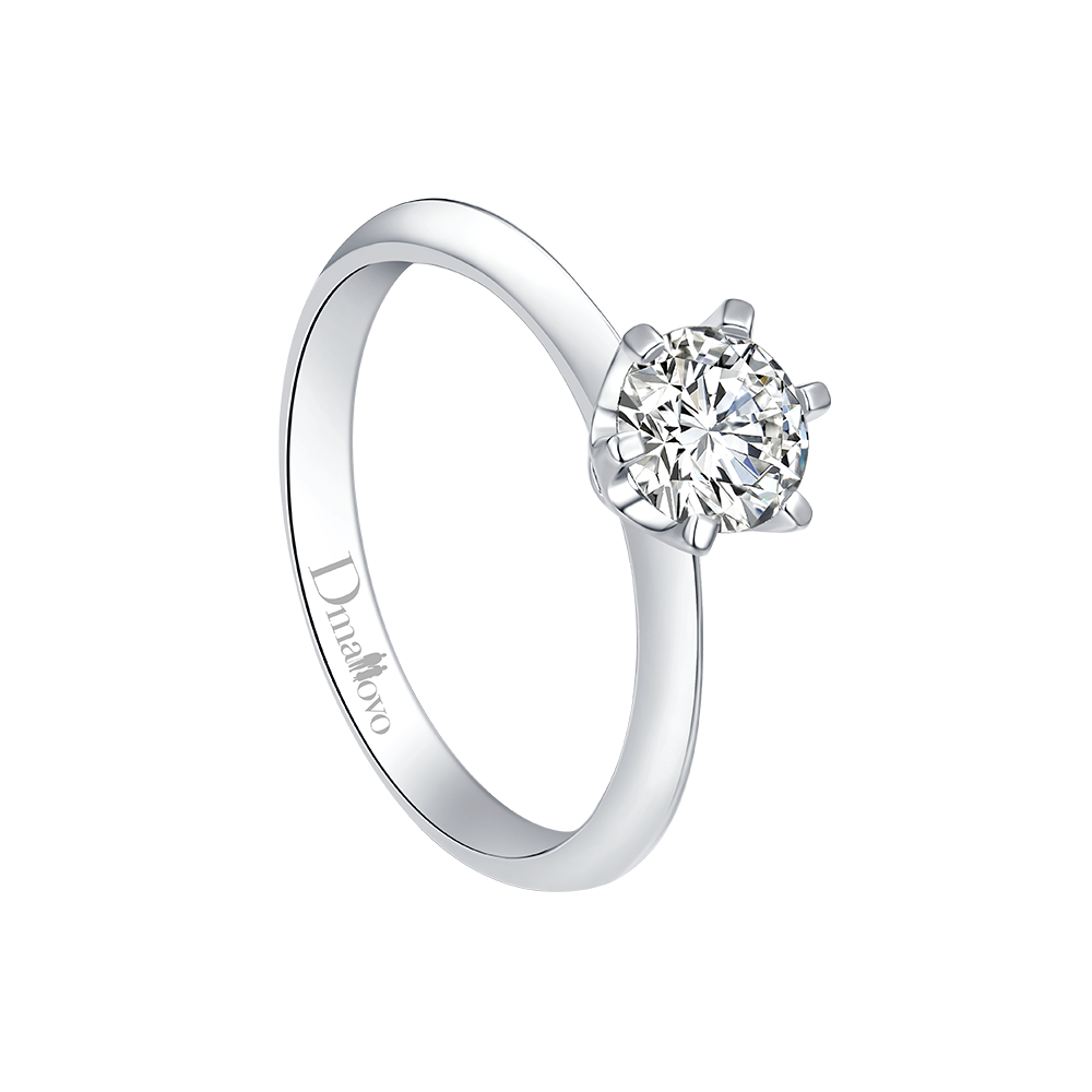 鄭州Dmallovo(瑪麗萊鉆石)鉆戒之Crown系列守護(hù)20分求婚鉆戒
