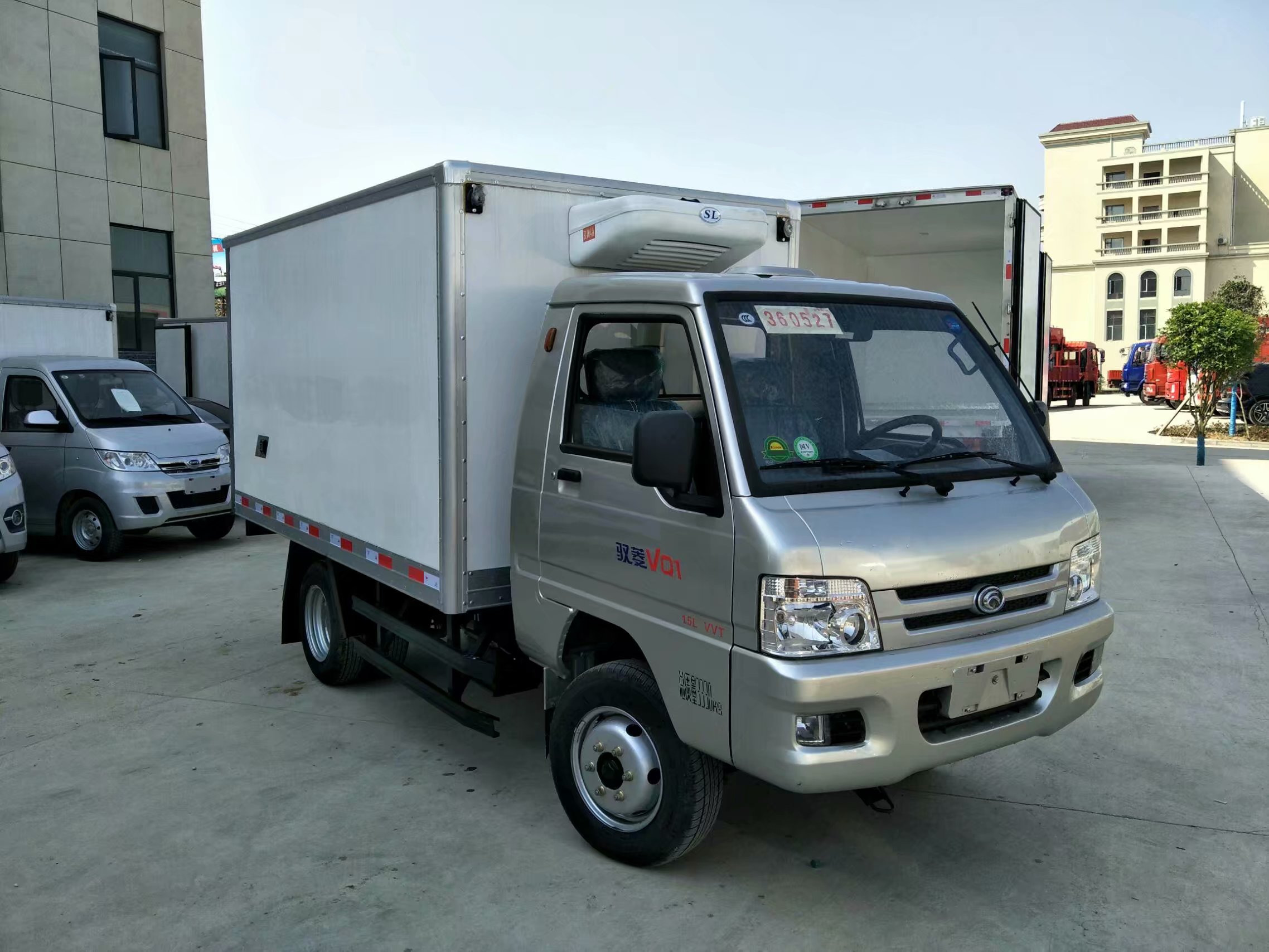 冷藏車廠家報價、福田馭菱單輪冷藏運輸車 小型廂式保溫車價格