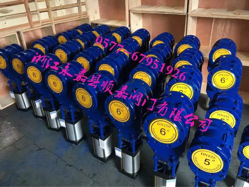 氣動(dòng)雙閘板閥   氣動(dòng)雙插板閥