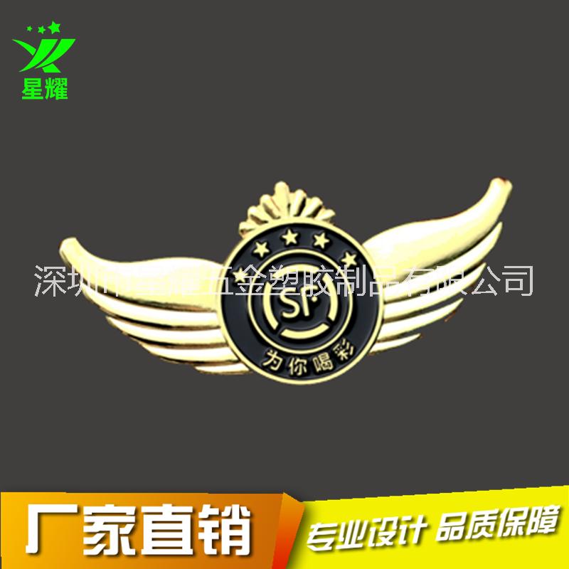 金屬徽章 鋅合金壓鑄遁形胸章廠家定做烤漆徽章 工藝品定制 活動(dòng)胸章