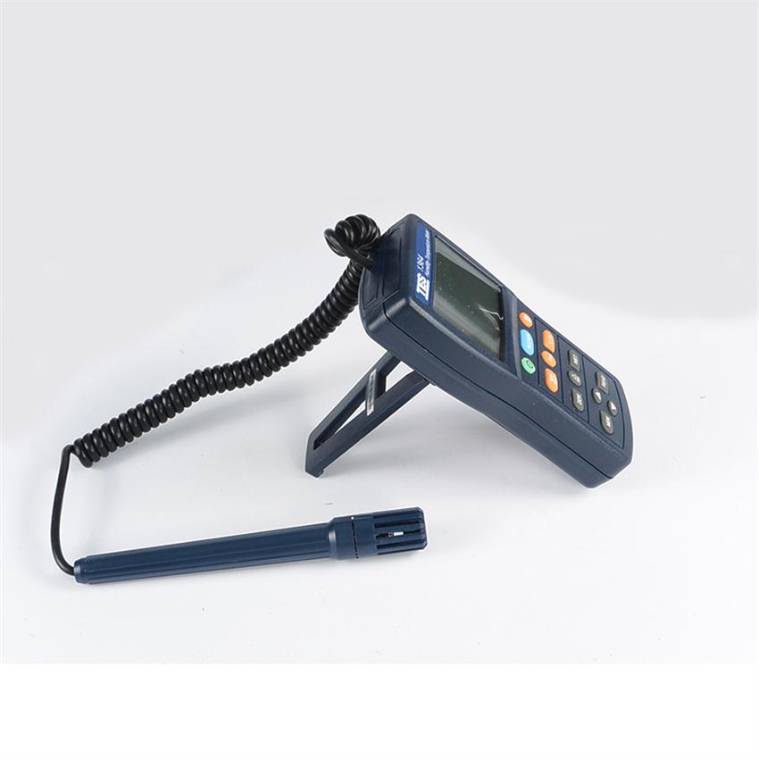 臺灣泰仕TES-1365數(shù)顯記憶式溫濕度計帶RS232接口電腦連接