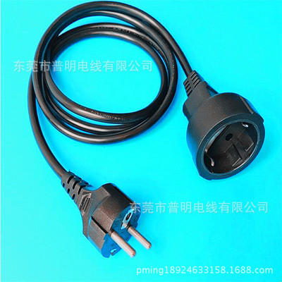 歐規(guī)插頭電源線  VDE插頭電源線