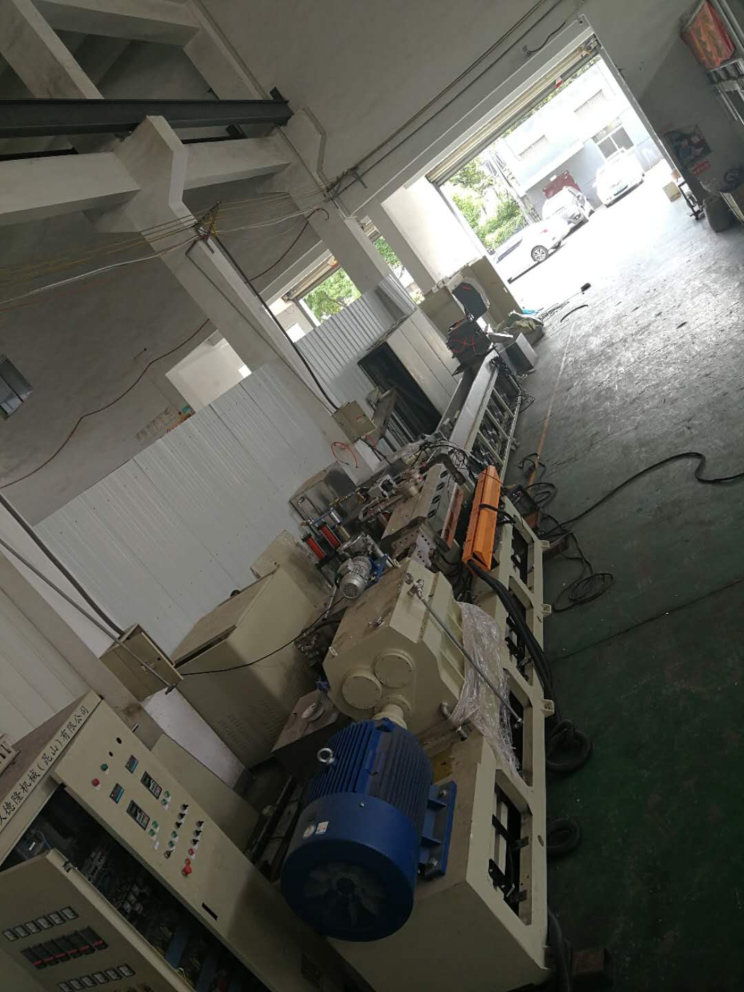 昆山玖德隆PET回收料造粒機(jī)