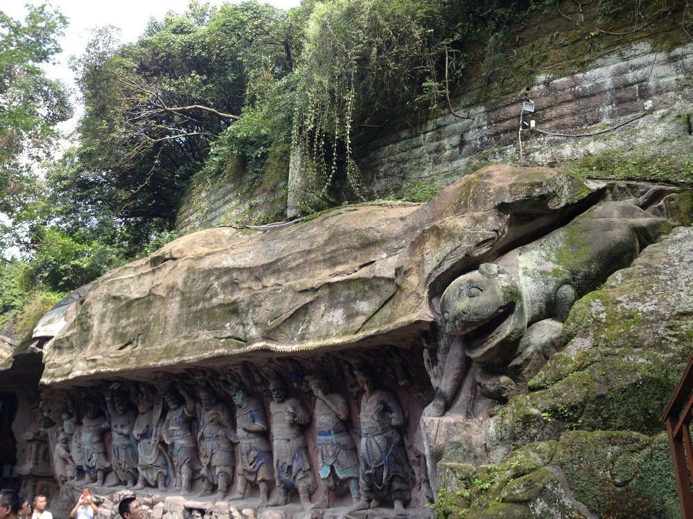 重慶大足石刻一日游多少錢重慶周邊游重慶旅行社