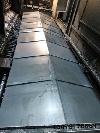 鋼板防護罩  振凱機床鋼板防護罩 機床導軌防護罩廠家