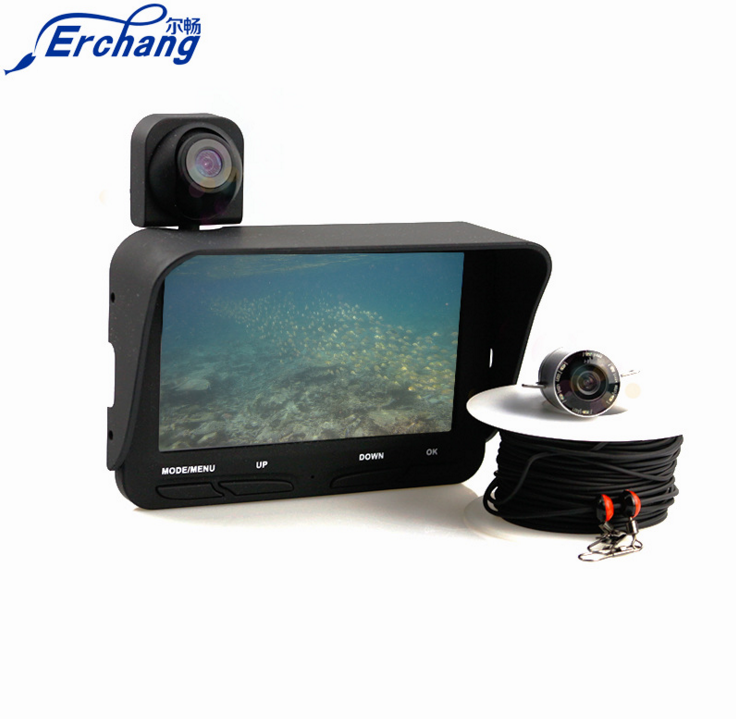 爾暢探魚器可視可錄像夜視高清防水釣魚漁具