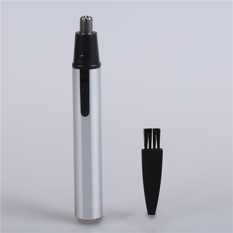 鼻毛修剪器電動鼻毛器鋁管銀色