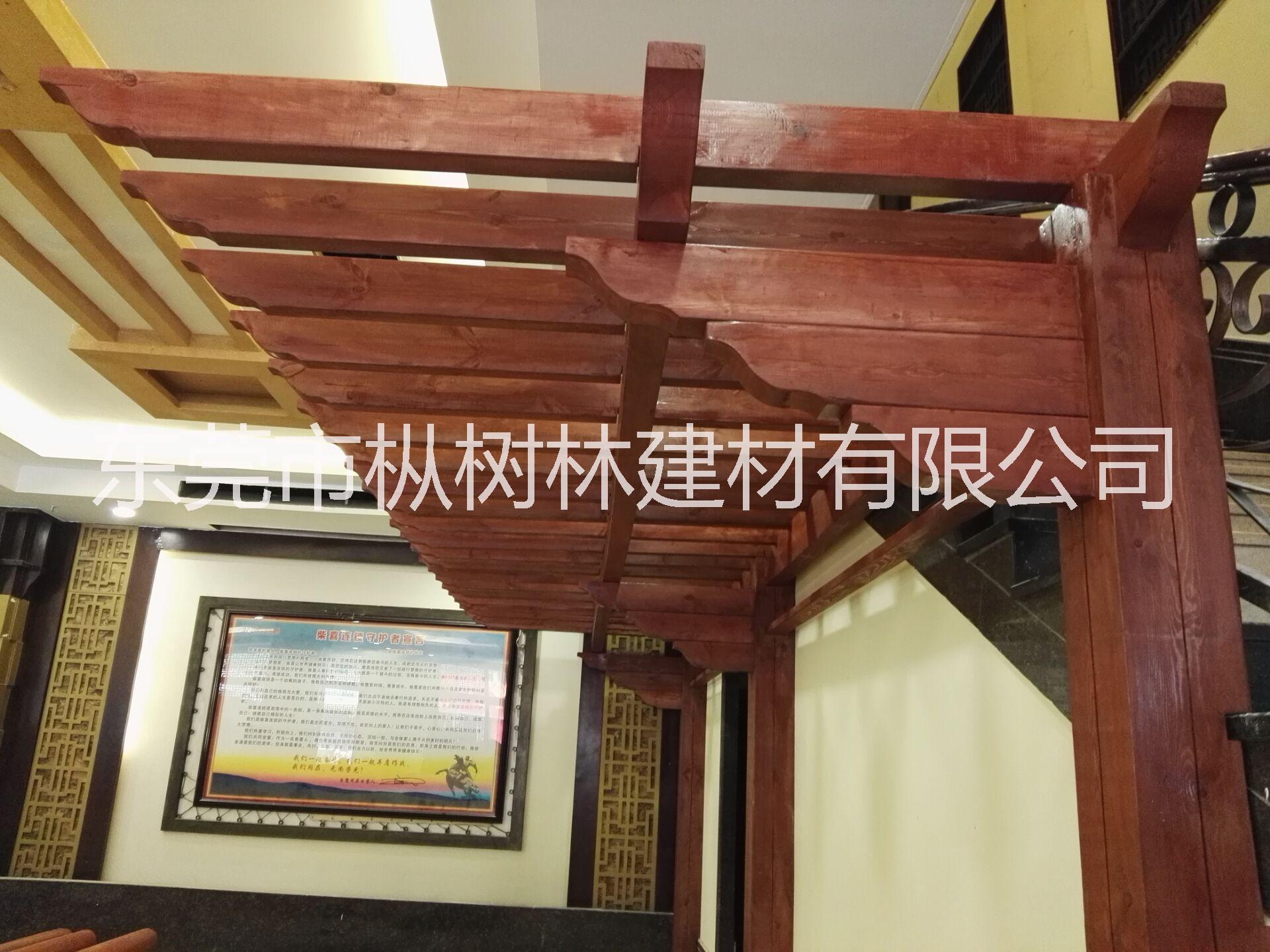 東莞木質(zhì)花架，防腐木屋，防腐木樟