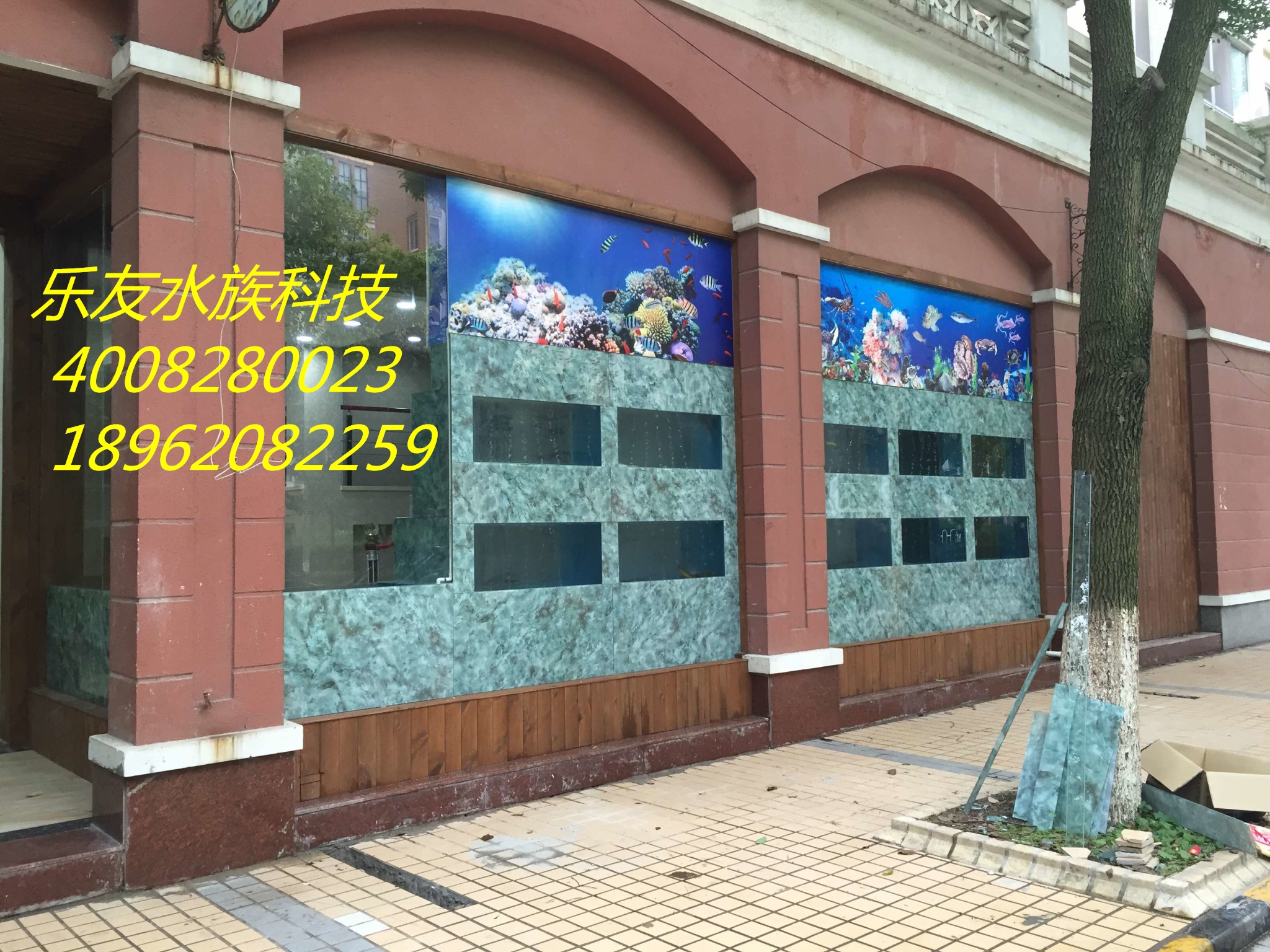 泰州魚缸定做 鹽城酒店海鮮池 揚州大閘蟹魚缸 螃蟹缸制作