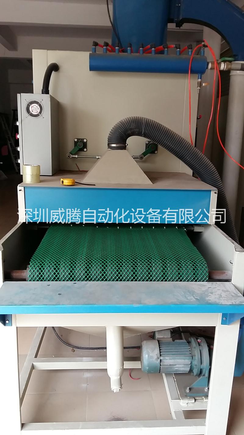 佛山平面輸送式自動噴砂機   自動輸送式噴砂機廠家
