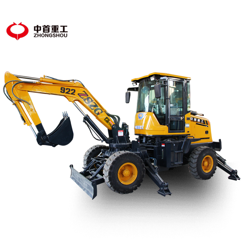 小型挖掘機(jī)鏟車旱廁改造