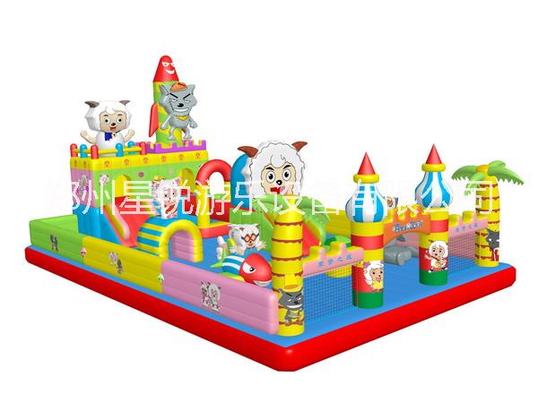兒童充氣堡廠家 陸地城堡出租