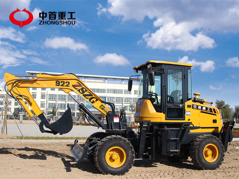 小型挖掘機(jī)鏟車旱廁改造