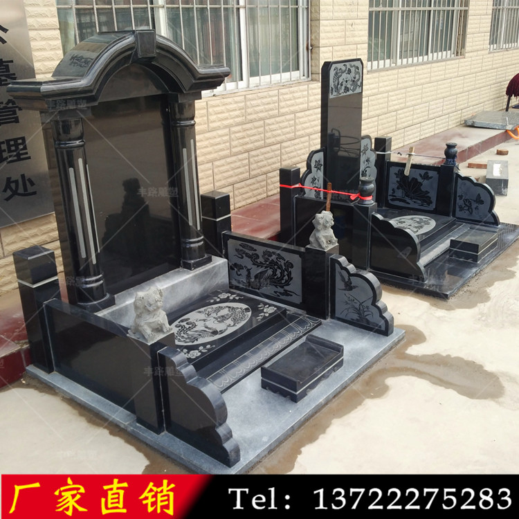 供應(yīng)芝麻白墓碑，芝麻黑墓碑，花崗巖家族墓碑