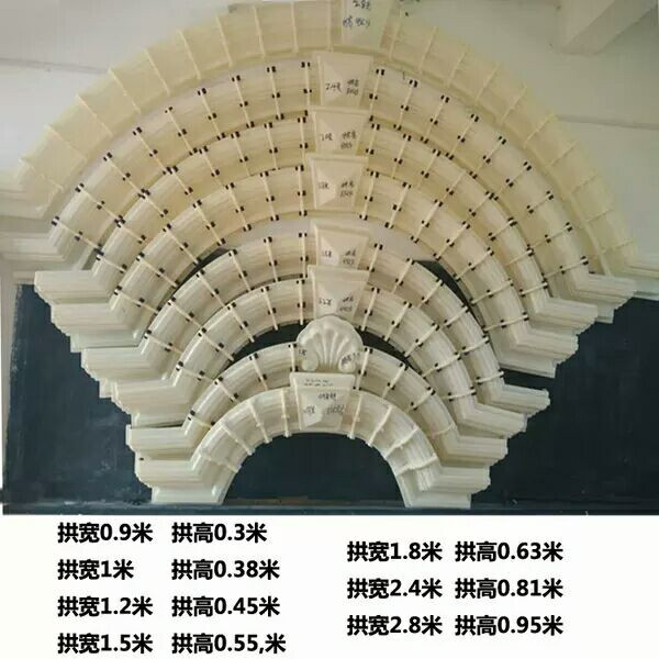 廠家直銷窗拱塑料模具 加厚大板花窗套模具 羅馬柱窗套模具 大板花窗套模具窗花模具現(xiàn)澆羅馬柱