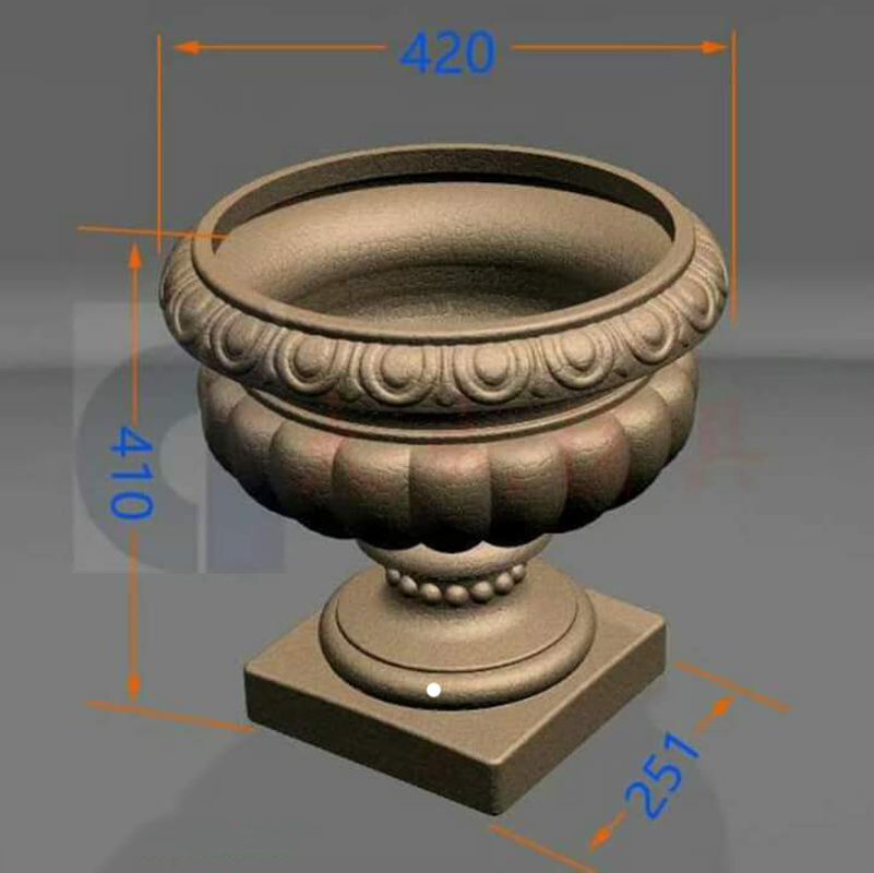 花盆盆栽模具  聚寶盆花盆模具 羅馬柱模具 現(xiàn)澆花瓶模具