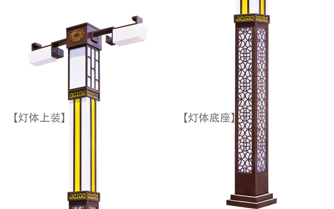 雙頭仿古典方柱LED景觀燈生產(chǎn)廠家報價