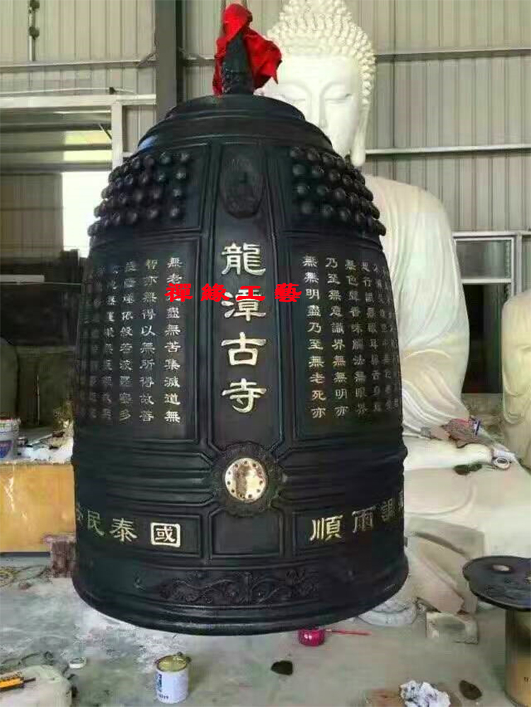冬瓜形銅鐘，寺院道觀祠堂銅鐘，大型銅鐘鑄造廠家