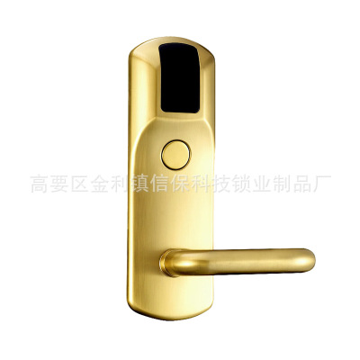 廠家直銷 辦公室家居電子智能鋅合金門鎖 酒店公寓刷卡感應(yīng)自動(dòng)門鎖