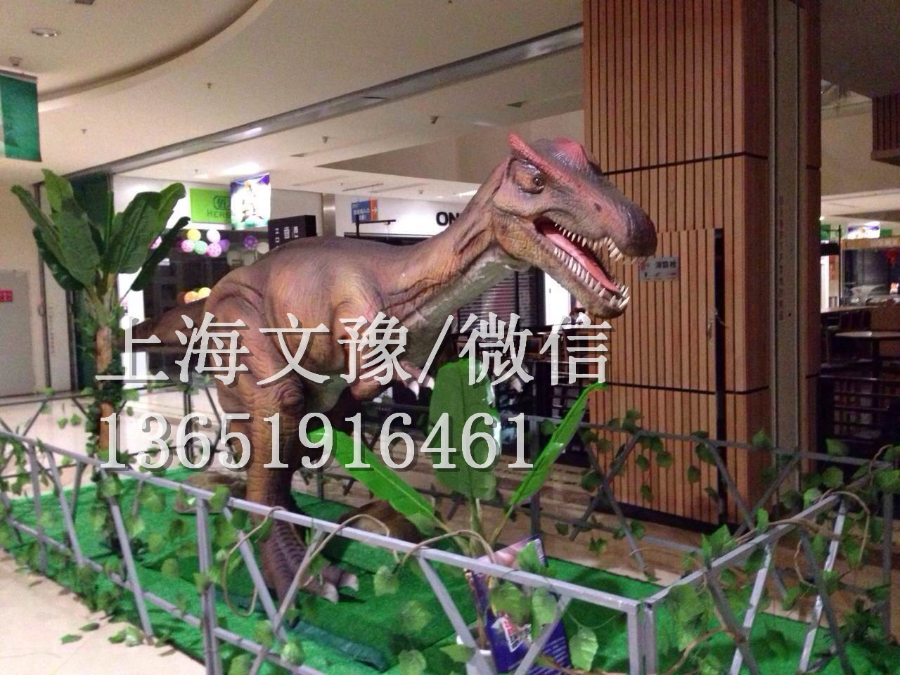 上海恐龍慶典展覽策劃模型出租 動(dòng)態(tài)仿真發(fā)聲恐龍模型道具展覽出租