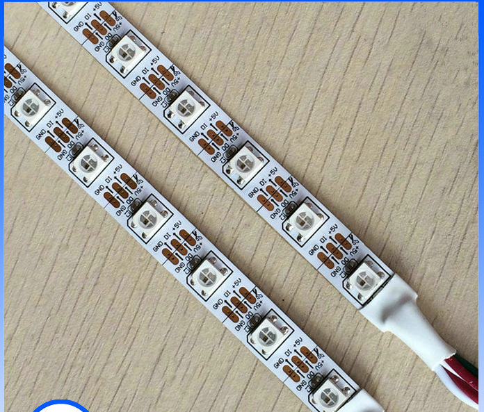 階新科技特 供LED內(nèi)置IC幻彩SK6812*燈帶1米74段74燈5050防水