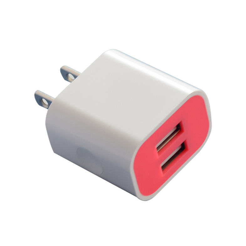 美規(guī)6代雙USB充電器 美規(guī)雙口充電器 2.1A快速美規(guī)手機(jī)USB充電器