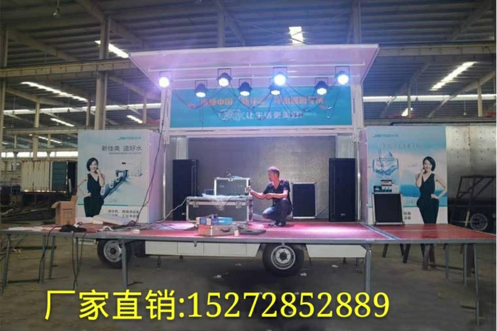 湖北廠家直銷江鈴舞臺(tái)車(18-24平米)