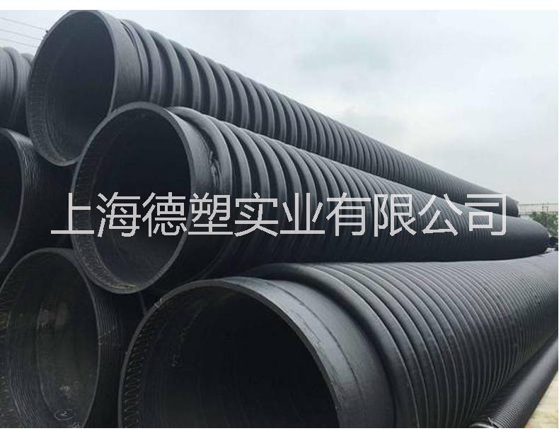 上海廠家供應(yīng)HDPE增強(qiáng)纏繞管 B型纏繞管 克拉管