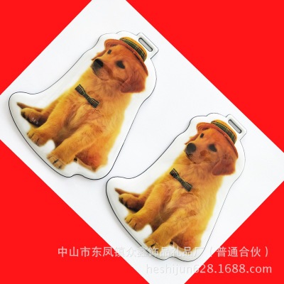 高周波電壓PVC行李牌 海綿夾層箱包行李牌 日本品質(zhì)卡通塑料掛件