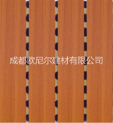 木質槽孔吸音板
