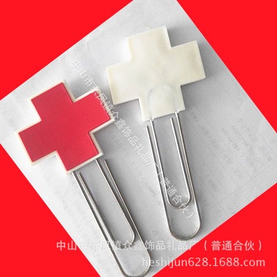 廠家專業(yè)生產(chǎn)環(huán)保PVC軟橡膠書簽 小貓咪造型回形針滴膠書簽 直銷