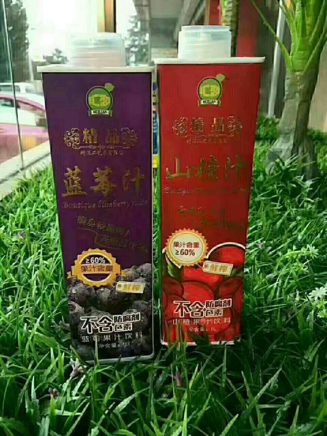 果戀飲料廠家  一升*藍(lán)莓山楂