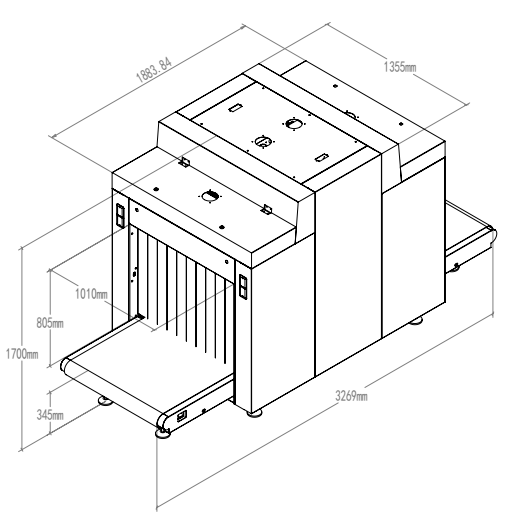 UNX10080-EX安檢機(jī) 公共安全檢測(cè)X-Ray 安檢機(jī) 行李安檢機(jī) 物流安檢機(jī) 機(jī)場(chǎng)安檢機(jī) 10080安檢機(jī)