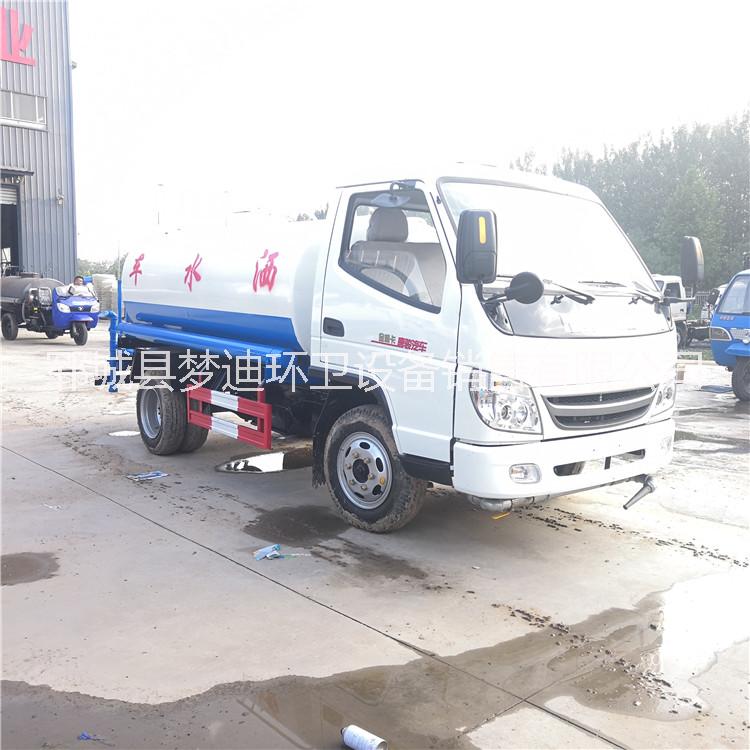 金利卡5方灑水車 485發(fā)動機650輪胎高壓20米水柱灑水面積10米工地抑塵降溫灑水車