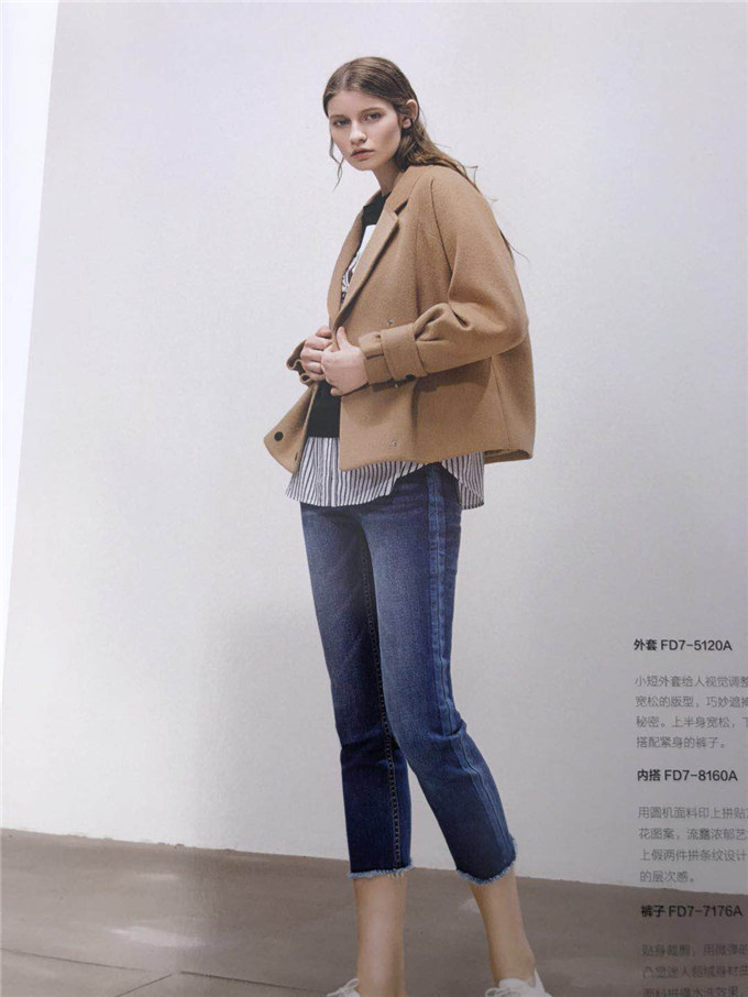 供應羽沙國際服裝尾貨批發(fā)折扣女裝供應商