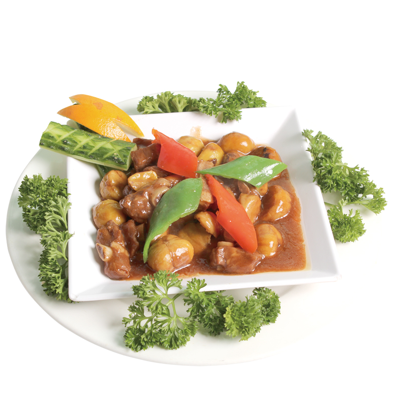 冷凍私房菜料理包板栗燜排骨200g速食半成品菜方便菜食材方便快餐