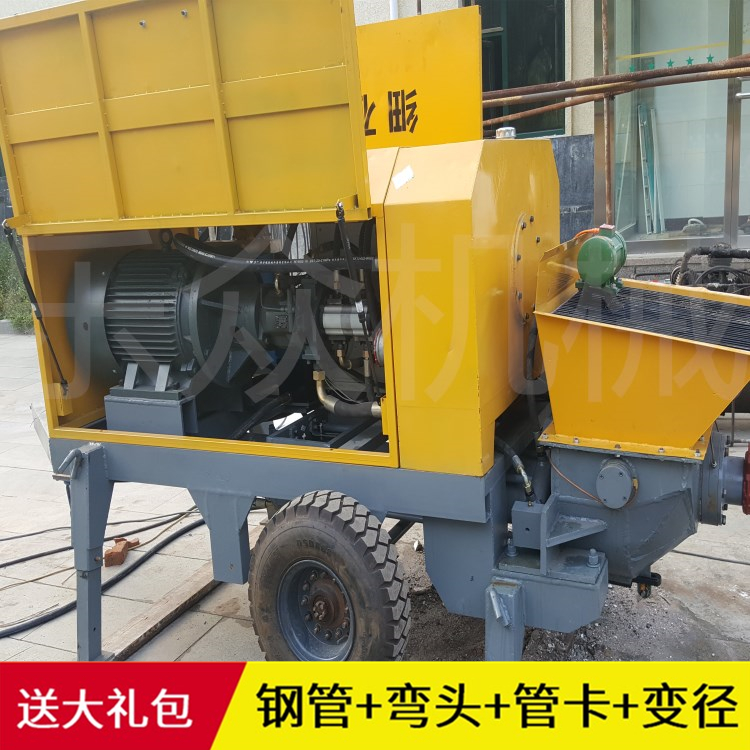 廠家直銷 二次構(gòu)造柱泵 二次構(gòu)造上料機(jī) 細(xì)砂石小型混凝土輸送泵