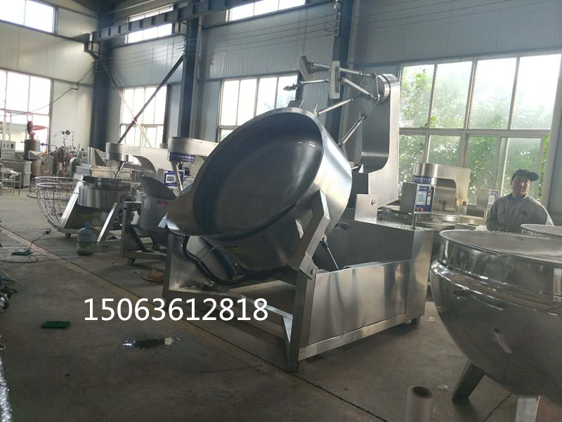 600升電磁醬料五爪行星攪拌炒鍋多少錢(qián) 600升電磁醬料五爪行星攪拌炒鍋廠家直銷