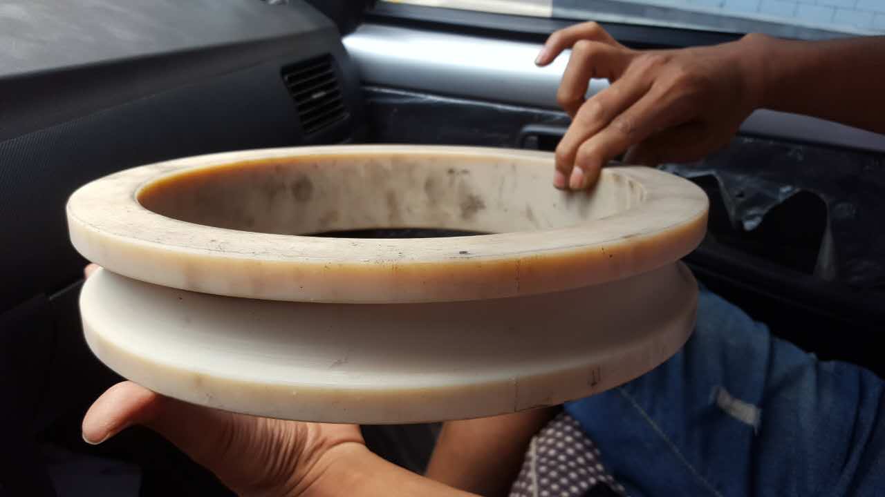 礦用猴車(chē)輪襯 尼龍 280型 猴車(chē)索道配件 襯墊