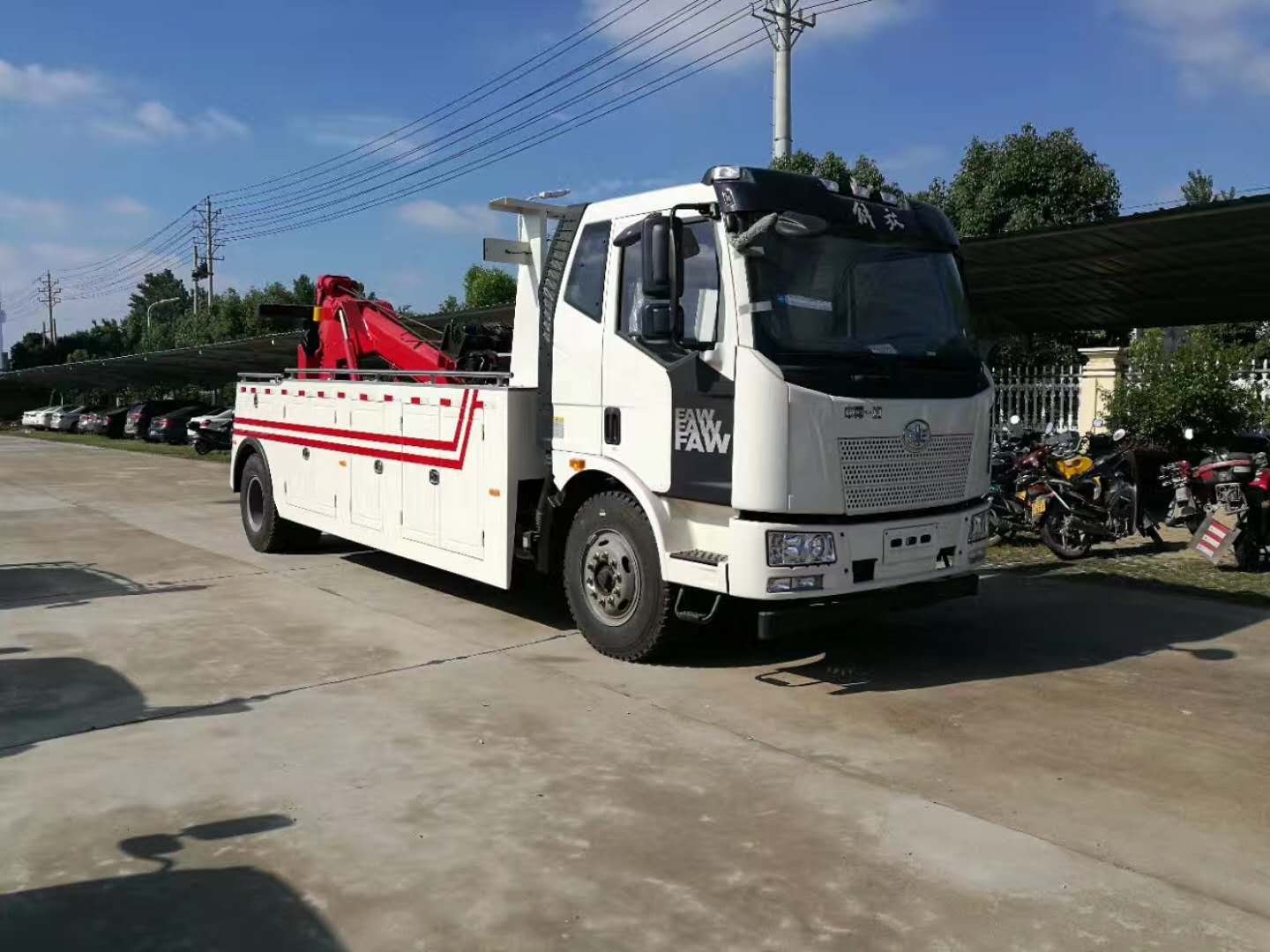 清障車拖吊連體救援車湖北汽車廠直銷出廠優(yōu)惠價格