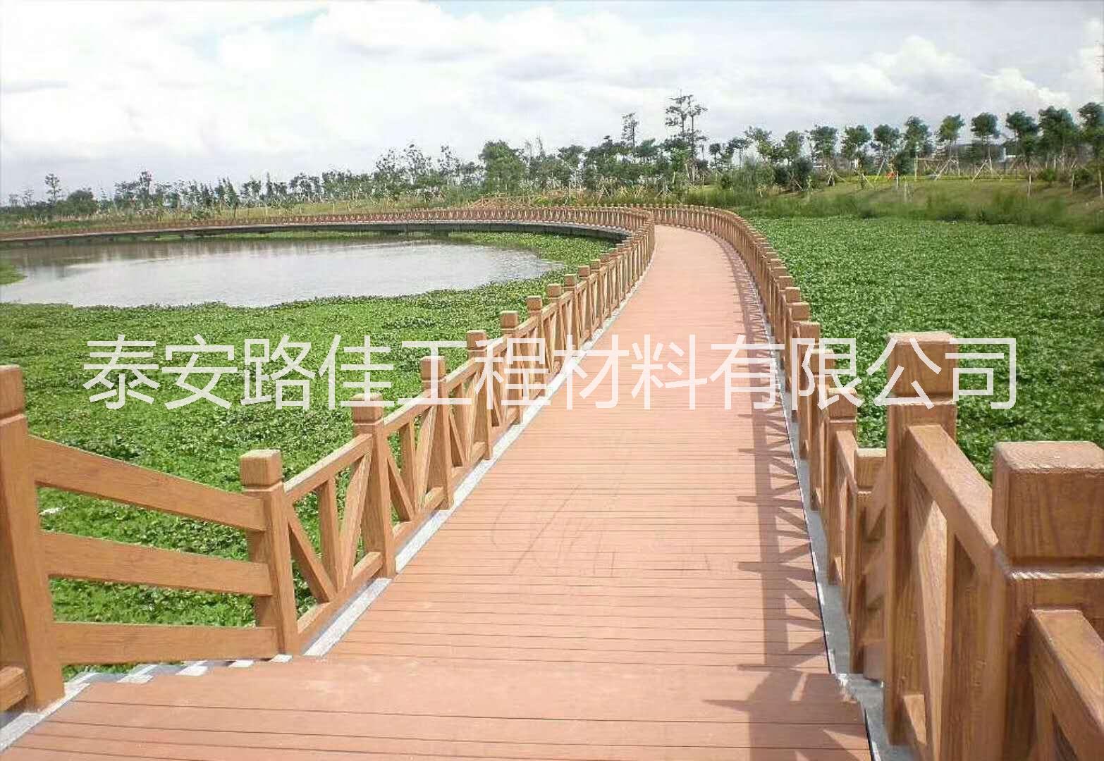 水泥仿木護(hù)欄  橫桿護(hù)欄山東泰臻建材廠家直銷